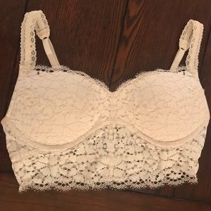 PINK Victoria's Secret Lace Bralette Sz: Medium
